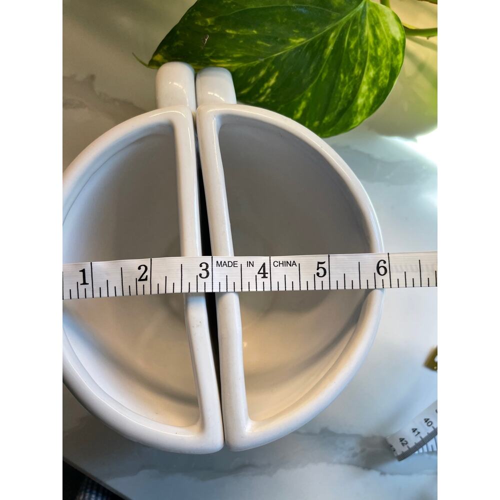 Personalized Ann's Kitchen Stoneware Decorative Tea Cups and Saucers - Picture 7 of 12